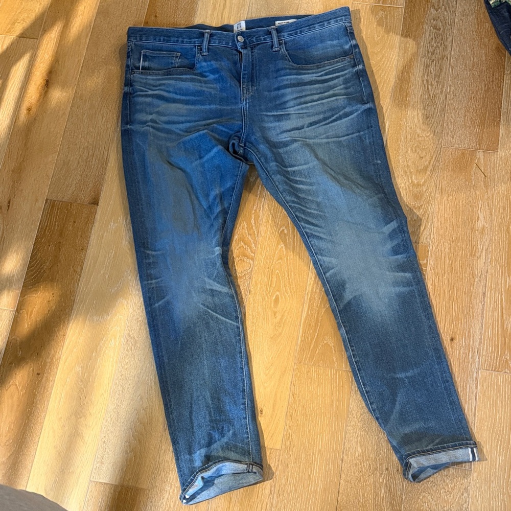 Men's Slim Fit Indigo Jeans